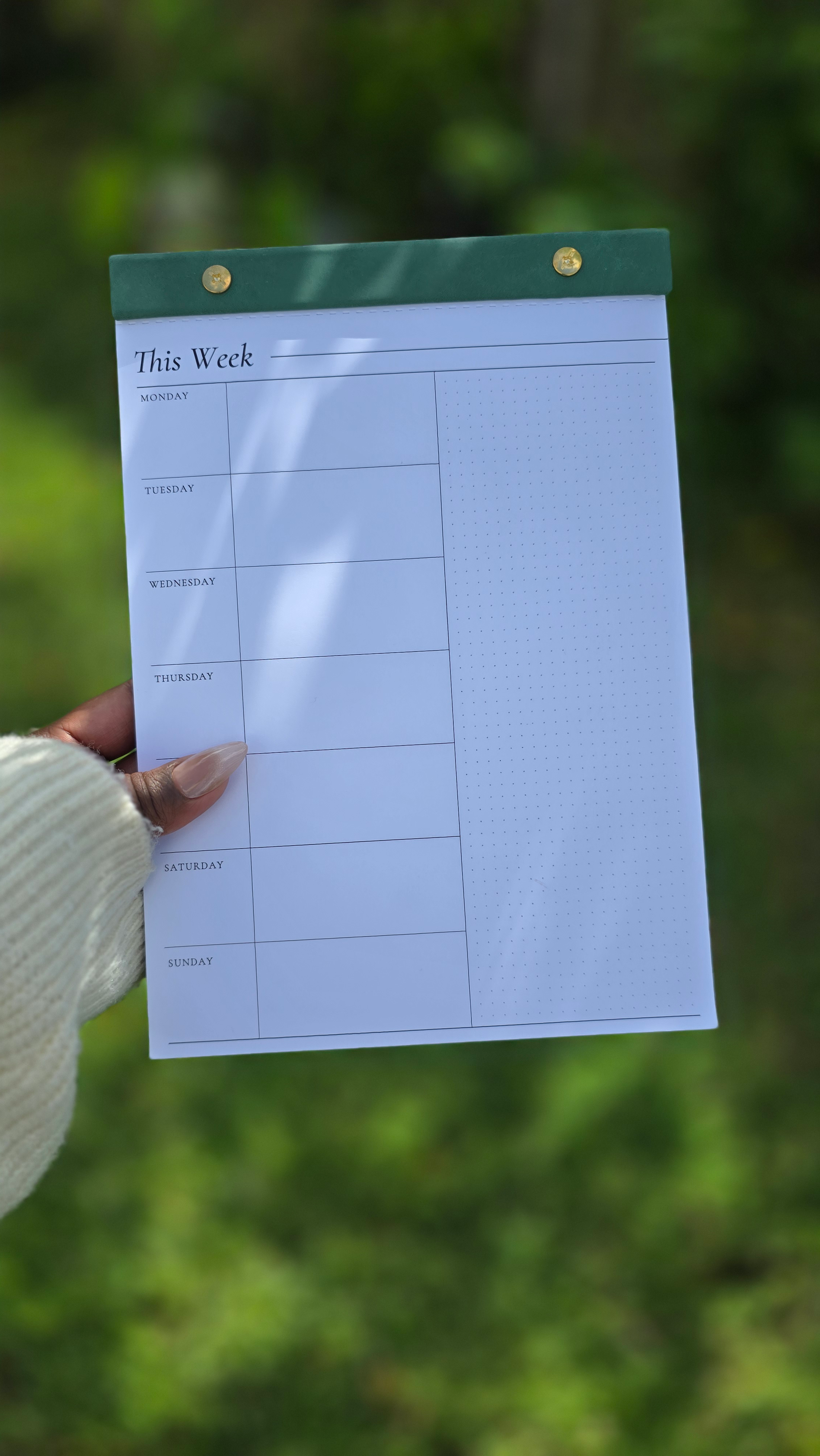 This Week - Notepad – Plan It Til You Make It