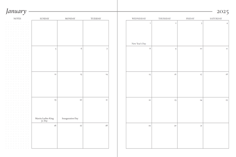 Plan It Til You Make It 2025 Goals Planner