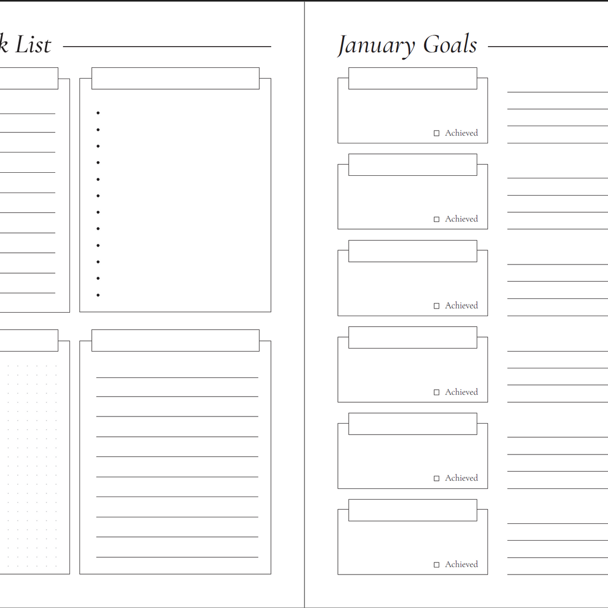 Plan It Til You Make It - 2026 Goals Planner