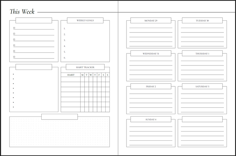 Plan It Til You Make It - 2026 Goals Planner