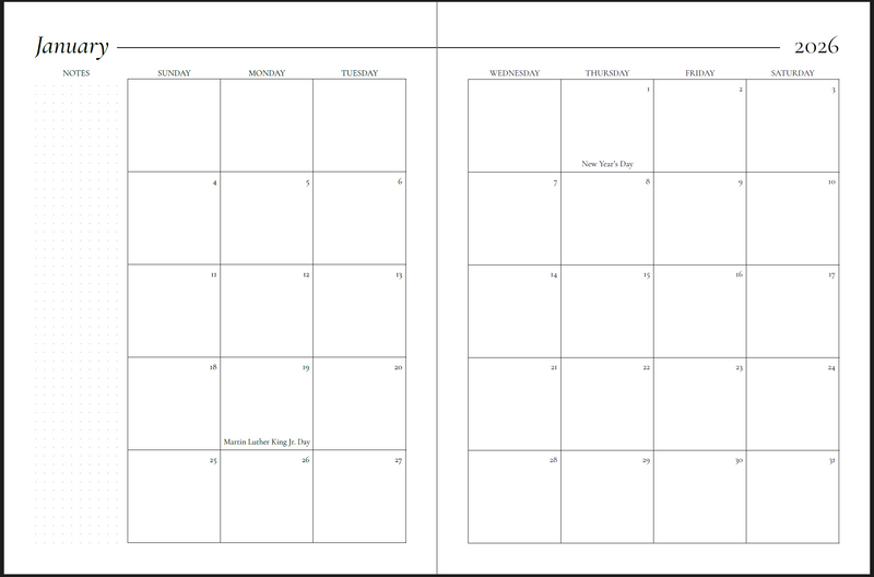 Plan It Til You Make It - 2026 Goals Planner